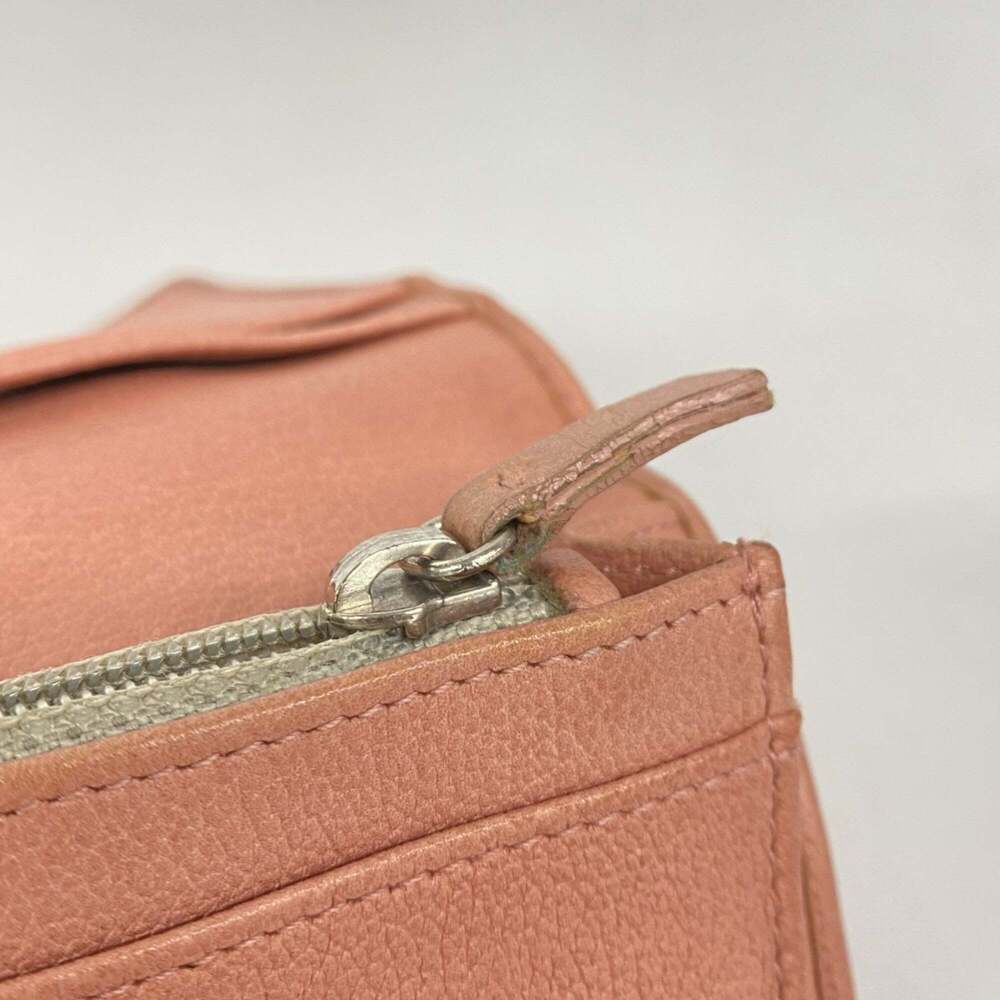 CHANEL Pink Leather Wallet - Picture 9 of 11